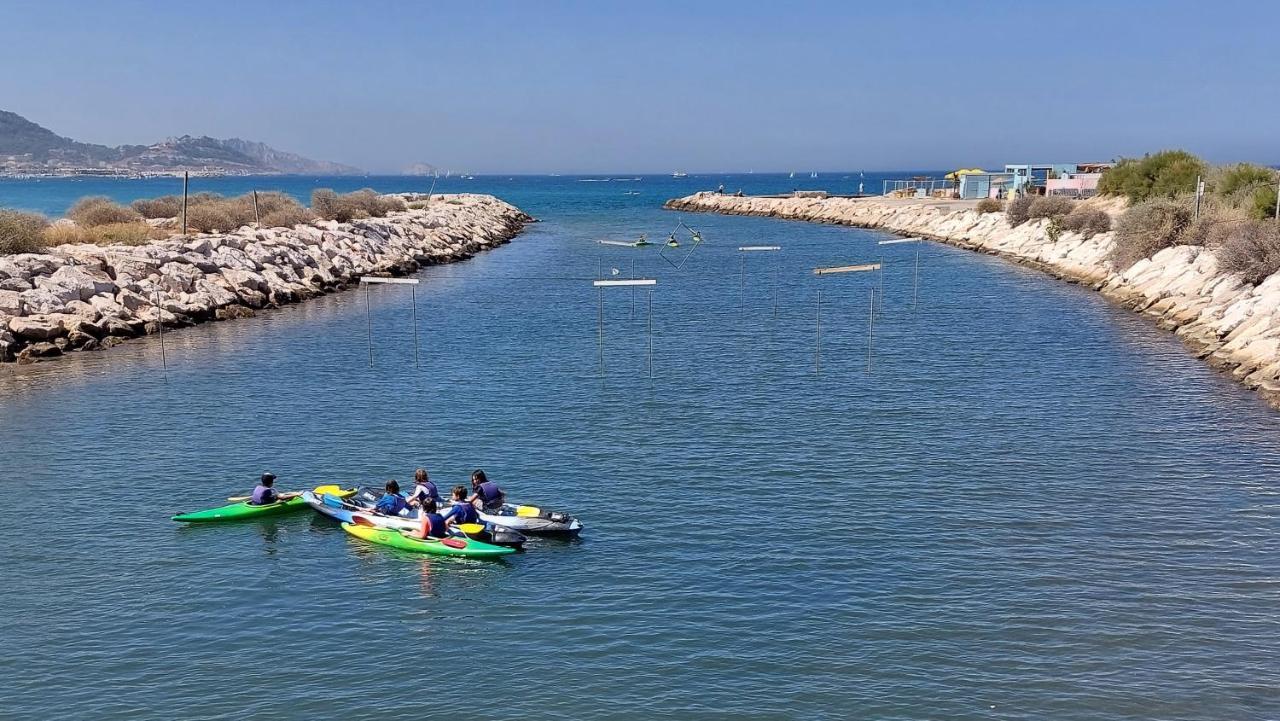 Studio A 2 Pas De La Plage Marseille Bagian luar foto